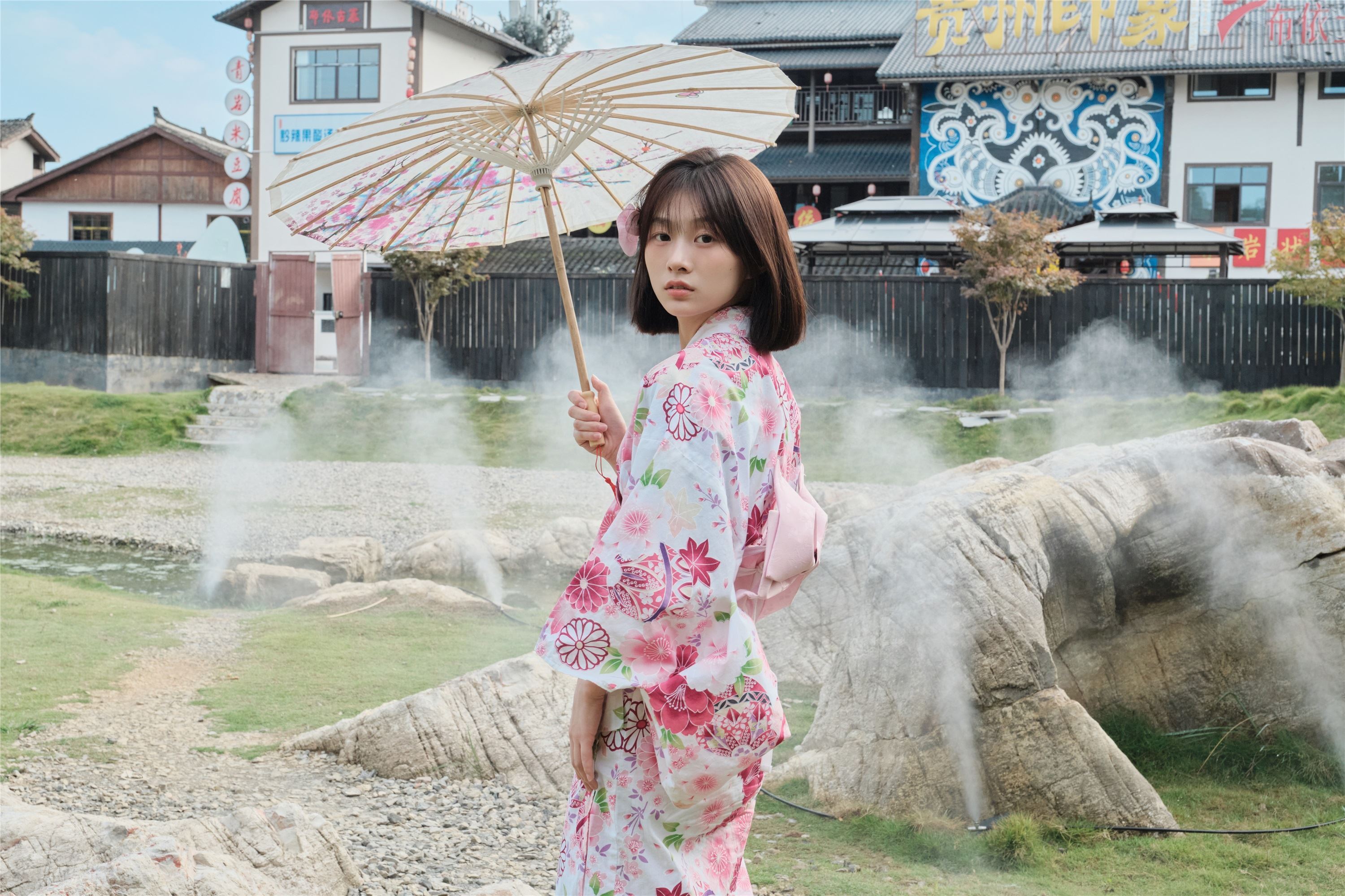 YITUYU艺图语 2025.01.09 和服浴袍 晓晓